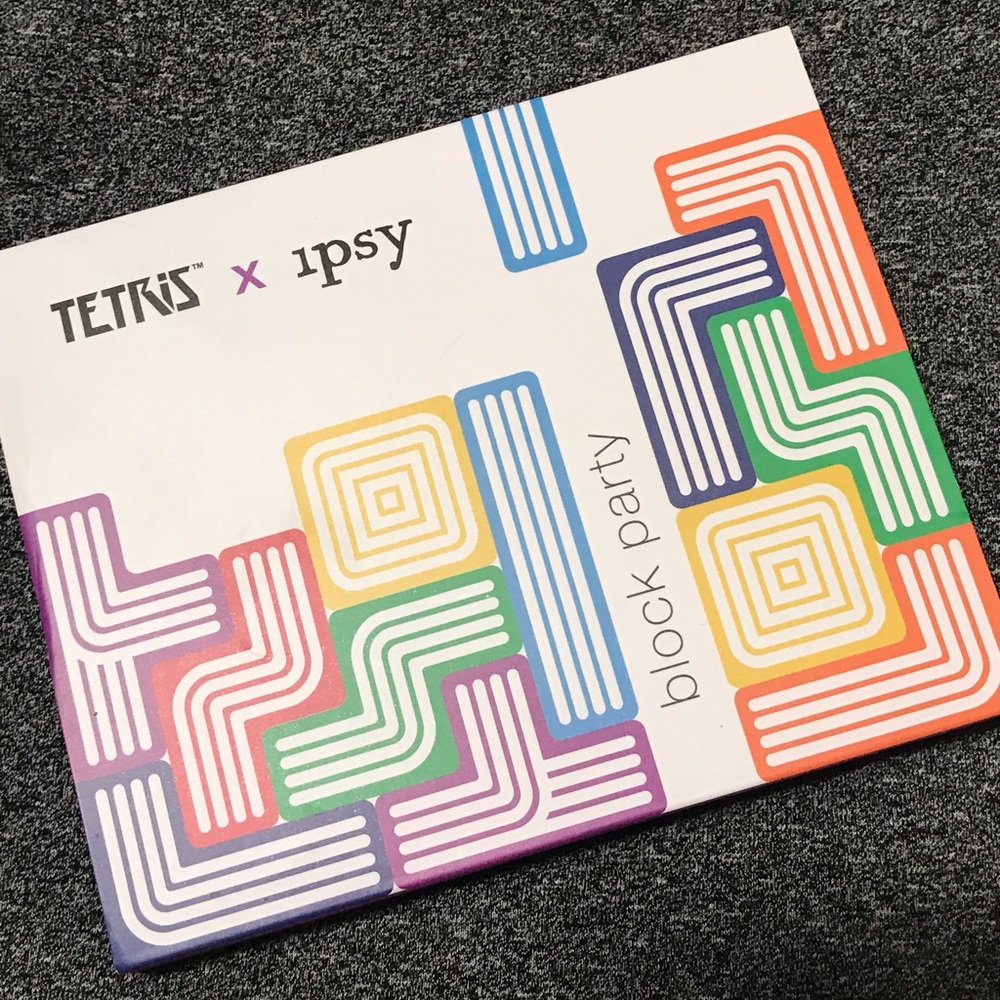 Tetris x ipsy Block Party Eyeshadow Palette NEW